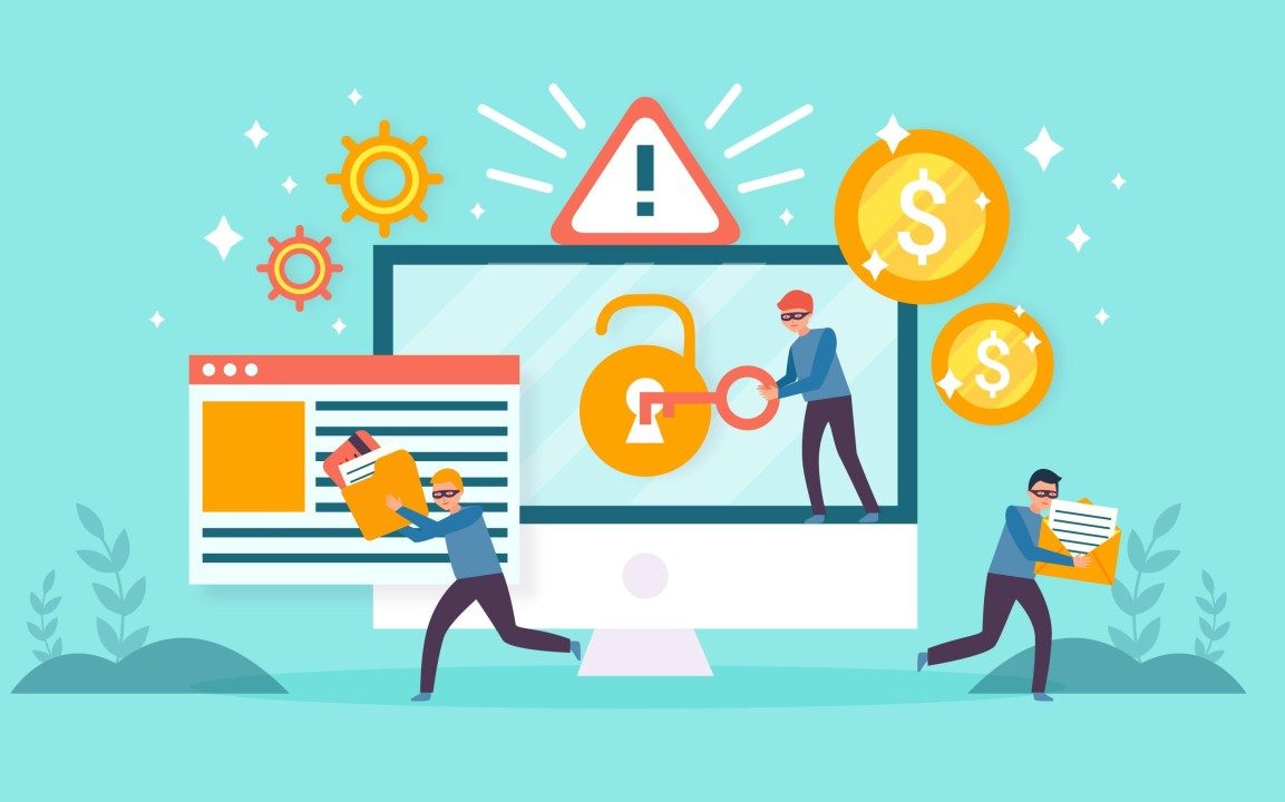 cybersecurity little person graphics